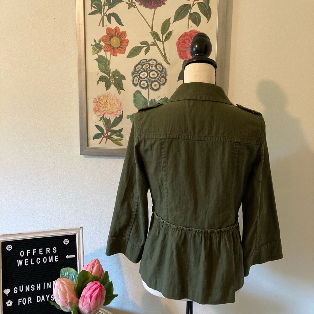 Peplum Utility Jacket - Picture 10 of 16